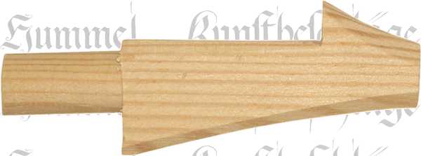 Holz-Kleiderhaken antik, Holzaufhänger alt, Aufhänger aus Fichten Holz